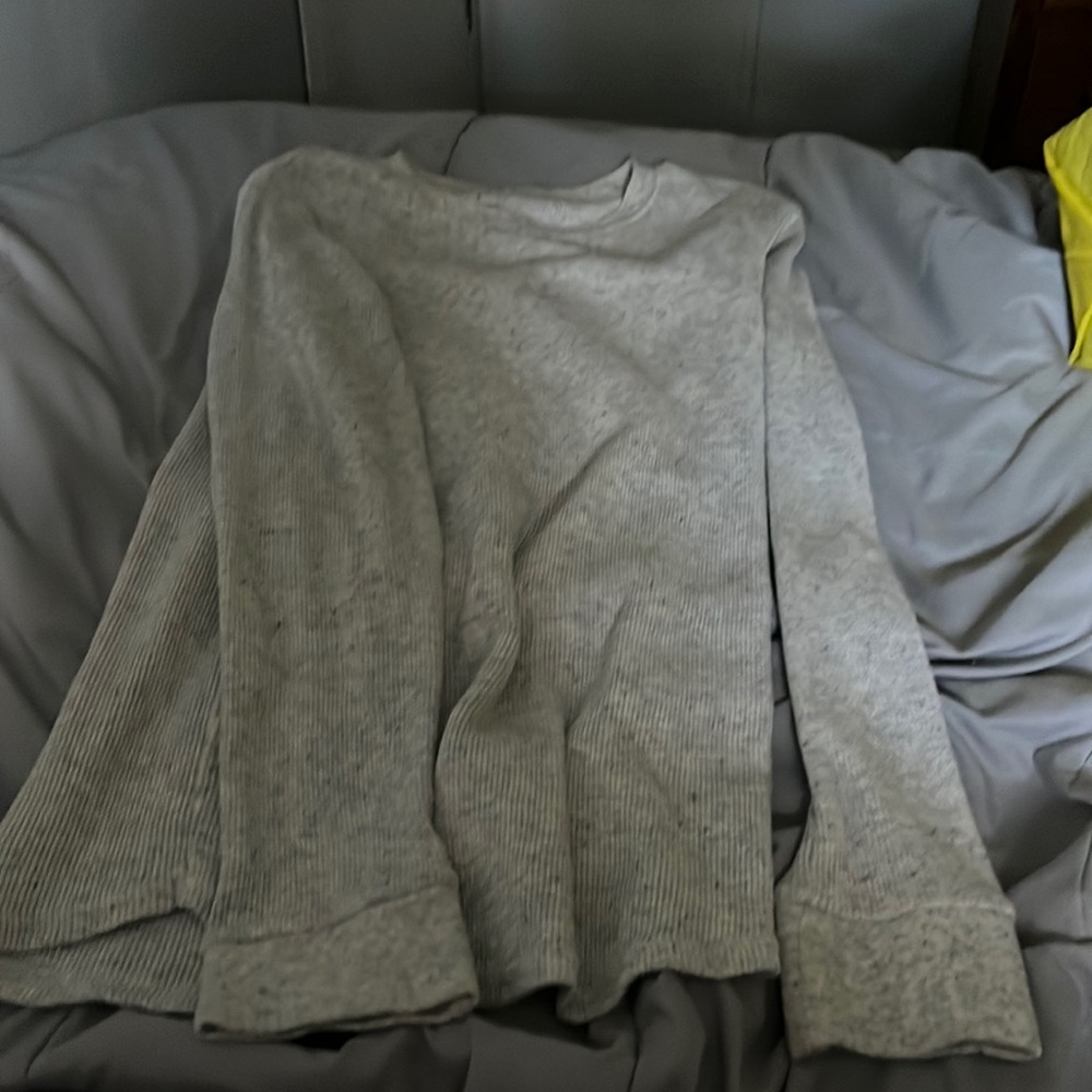 plain sweater long sleeve shirt. boyfriend never wears it.